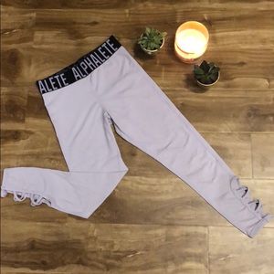Alphalete Cross Leggings - Lilac
